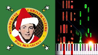 Paul McCartney  Wonderful Christmastime  Piano Tutorial [upl. by Dempstor]