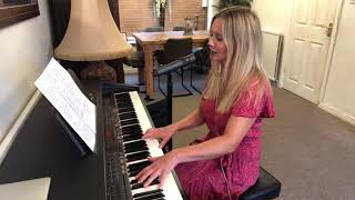 ANDANTE ABBA COVER PIANO EMMA GILMOUR [upl. by Saba650]