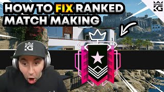 How To Fix Ranked Match Making in Rainbow Six Siege [upl. by Luisa309]