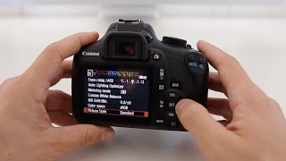 Canon T6 1300D Tutorial  Beginner’s User Guide to the Menus amp Buttons [upl. by Elisabeth336]