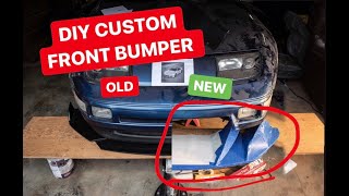 HOW TO MAKE A CUSTOM BUMPER Part 1 [upl. by Latreshia]