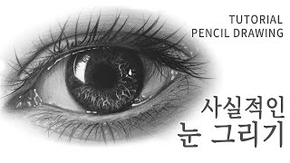 사실적인 눈을 그리려면 어떻게 해야 할까요 Realistic Eye drawing tips 눈 그리기 소묘 [upl. by Bigler120]