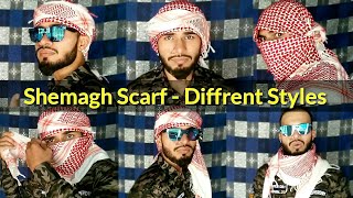 Eid Special  How to Tie Shemagh Scarf  Different Styles Tutorial  AL Aamir Khan [upl. by Nae]