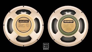 Celestion Greenback vs Creamback 75 [upl. by Amikehs]