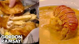 The WORST Fish Dishes On Kitchen Nightmares [upl. by Elizabeth]