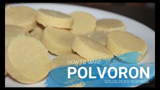 HOW TO MAKE POLVORON  EASY CLASSIC POLVORON [upl. by Miran480]