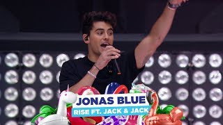 Jonas Blue  ‘Rise feat Jack amp Jack’ live at Capital’s Summertime Ball 2018 [upl. by Pauiie]