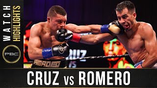 Cruz vs Romero HIGHLIGHTS March 13 2021  PBC on SHOWTIME [upl. by Eiddam]