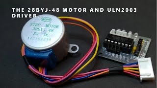 28BYJ48 Stepper Motor and ULN2003 Driver Intro [upl. by Teerprug148]