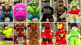 LEGO Marvel Super Heroes 2  All DLC Characters [upl. by Zales]