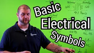 Electrical Symbols THE BASICS [upl. by Dilisio]