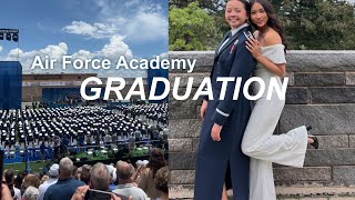 AIR FORCE ACADEMY GRADUATION 2023  VLOG [upl. by Augie]