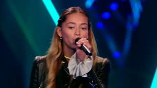 BEAUTIFUL VOICE Montana  Fallin  The Voice Kids Holland 2018  The Blind Auditions [upl. by Dianemarie]