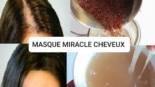 MASQUE MIRACLE POUR LES CHEVEUX [upl. by Jamnes]