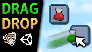 Simple Drag Drop Unity Tutorial for Beginners [upl. by Erreit279]