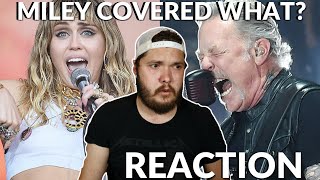 Metal Musician Reacts To Miley Cyrus  Nothing Else Matters Metallica Cover [upl. by Ainahtan864]