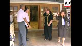 RUSHES Body of executed Australian coffin transported [upl. by Richman]