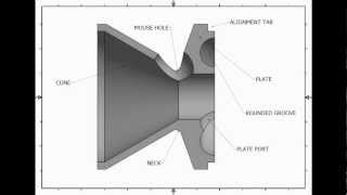 KBaffles 3D CAD Design 22LR SuppressorSilencer [upl. by Ludie]