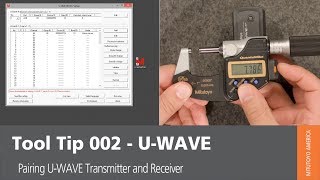 UWAVE  Pair Transmitter and Receiver for Metrology Data Collection [upl. by Inaleon899]