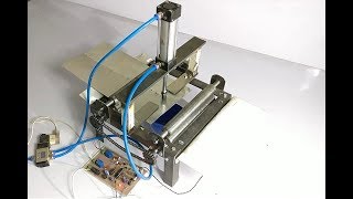 Air Powered Pneumatic Punching Machine [upl. by Atiuqes]