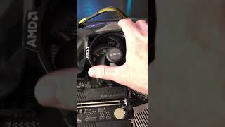 How To Remove an AMD CPU Cooler Safely without Ripping the CPU from the Socket shorts [upl. by Sorac]