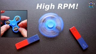 quotFree Energyquot Magnetic Fidget Spinner Motor Real [upl. by Zsamot76]