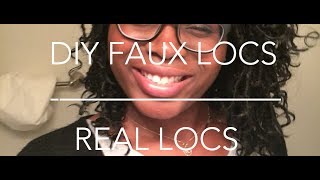 Faux Locs Over Real Locs [upl. by Dumas274]