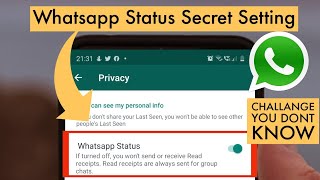 How to view WhatsApp Status without letting them Know  Hide Viewed By in WhatsApp [upl. by Gnivri]