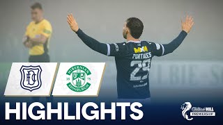 Dundee 41 Hibernian  Dundee score FOUR amp Obita sees Red  William Hill Premiership [upl. by O'Donoghue]