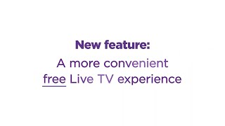 New and improved Live TV Channel Guide on The Roku Channel [upl. by Eeniffar259]