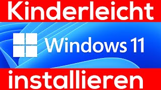 Kinderleicht Windows 11 richtig installieren deutsch  Festplattenumbau [upl. by Oneill]