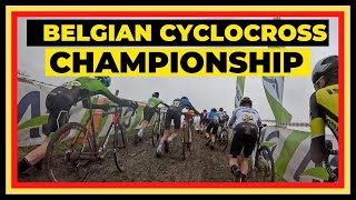 BELGIAN CHAMPIONSHIP CYCLOCROSS  MEULEBEKE  U17 GoPro FOOTAGE [upl. by Bellina]