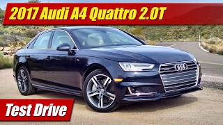 2017 Audi A4 Quattro 20T Test Drive [upl. by Borman18]