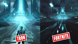 NEW TRON Portal  Reality Log Message from Jonesy Fortnite [upl. by Acsisnarf]