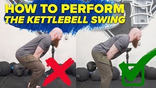 How to do KETTLEBELL SWING Use Your Hips Ft Cory Schlesinger [upl. by Batish]