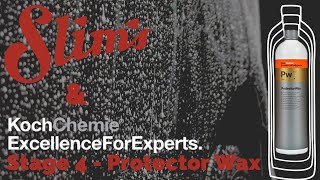 How To Wax Your Car with Koch Chemie Protector Wax [upl. by Kerwin]