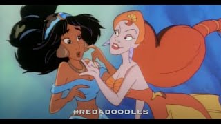 0ARCHIVES  Jasmine Meets Saleen Aladdin The TV Series [upl. by Dailey]