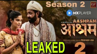 Aashram 2  The Dark Side  Ashram Official Web Series Season 2  Bobby Deol  MX Player [upl. by Trisa]