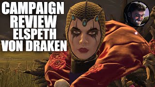 Elspeth von Draken Immortal Empires Campaign Review [upl. by Nomde]