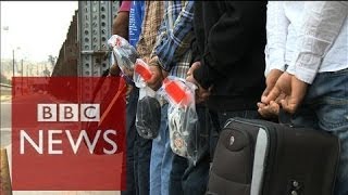 Broken lives of immigrants deported from US to Mexico  BBC News [upl. by Bang326]