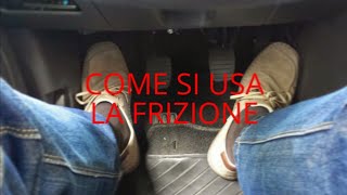 Come si usa la frizione AUTOSCUOLA MANTICA [upl. by Gregorio]