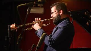 Trumpet Solo in Harmon Mute at Jazz Standard [upl. by Hedwiga]