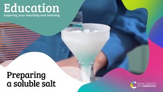 Preparing a soluble salt  14–16 Practicals [upl. by Bonaparte333]