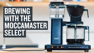 Moccamaster Select Overview amp Brewing Tips [upl. by Dranrev]