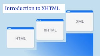 Introduction to XHTML [upl. by Sedruol803]