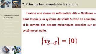 CI52 Principe fondamental de la statique PFS PCSIMPSIPTSI [upl. by Seyler]