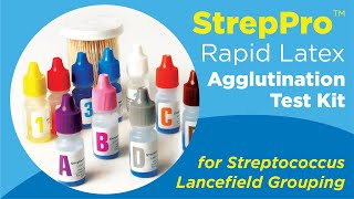 StrepPRO™ Streptococcal Grouping Kit [upl. by Everard]