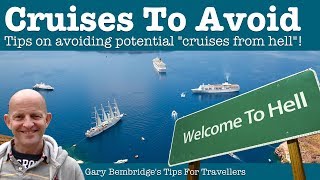 5 Cruises To Avoid And Why How To Stay Clear From A Cruise From Hell [upl. by Kaule]