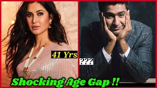 Shocking Age Difference Between Katrina Kaif And Vicky Kaushal [upl. by Oidgime475]