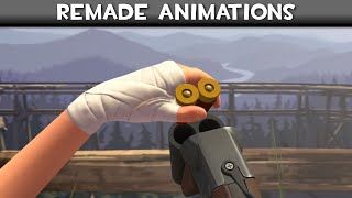 SFM Remade TF2 ForceANature animations [upl. by Eidua]